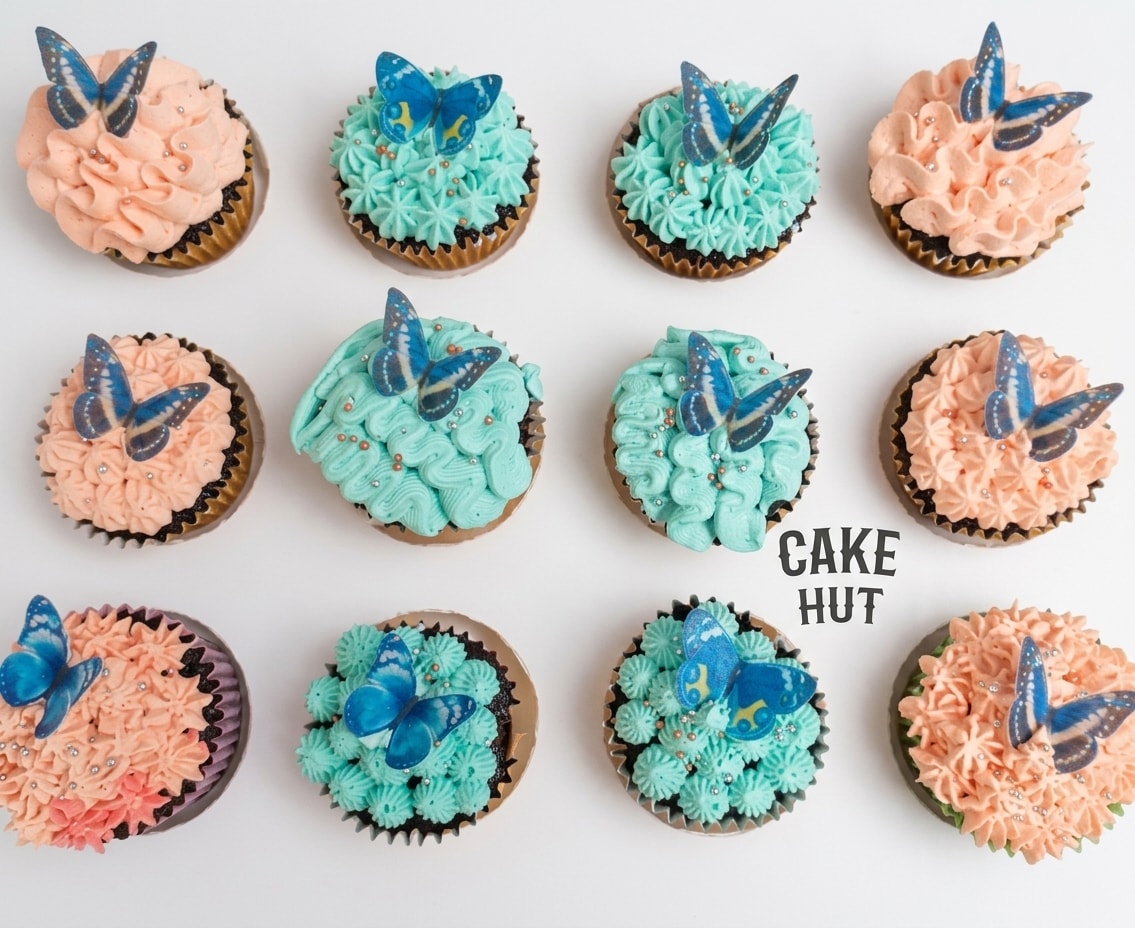 Decorated cupcakes